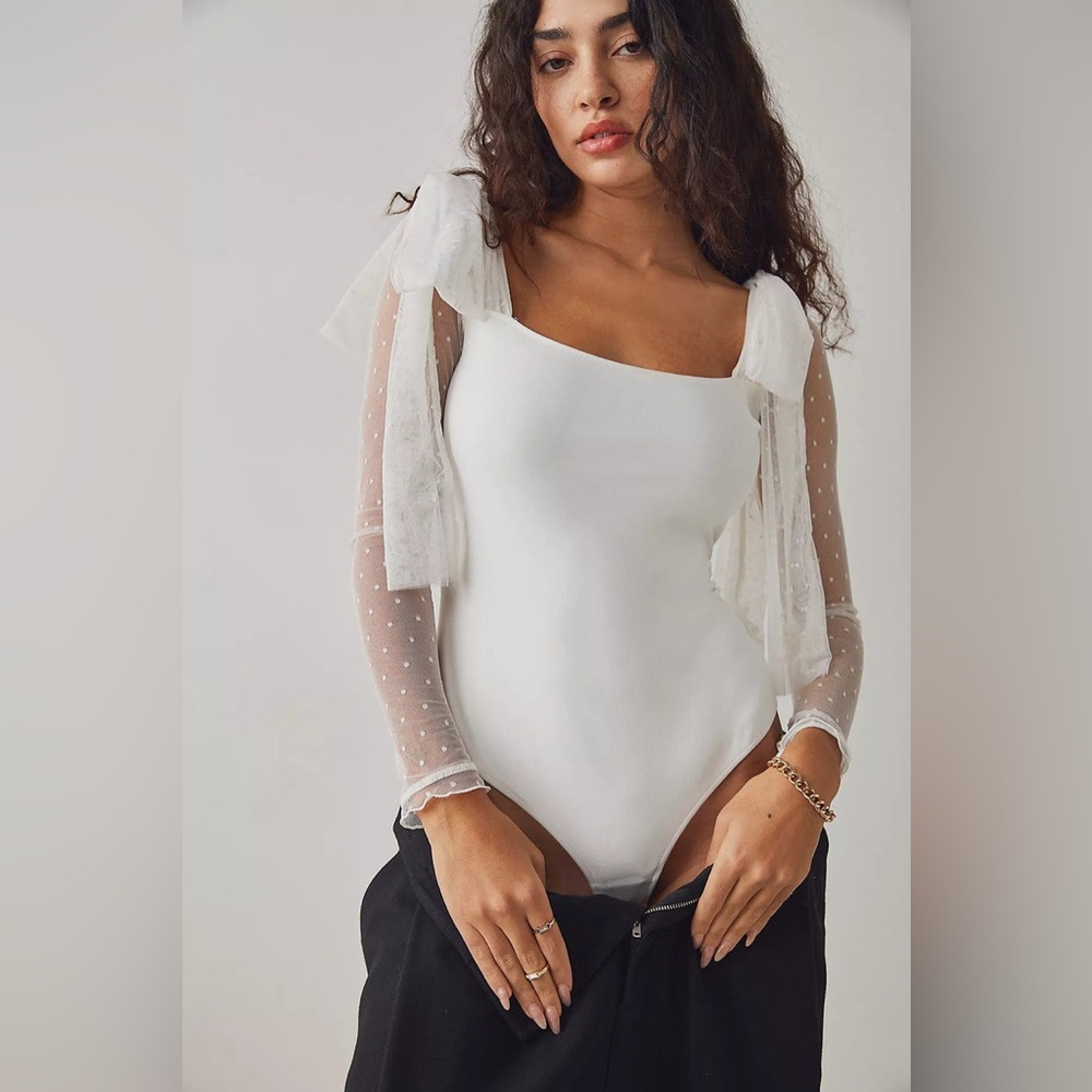 Free People Tongue Tied Bodysuit